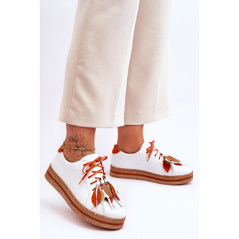 Leather Shoes Maciejka 04550-11 White 2 Leather Shoes Maciejka 04550-11 White 2