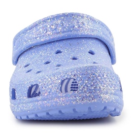 Clogs Crocs Classic Glitter Clog K Jr 206993-5Q6 blue 1