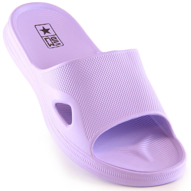 Women's foam slippers purple News 2520 1