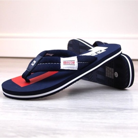 Big Star M JJ174528 flip-flops blue 2