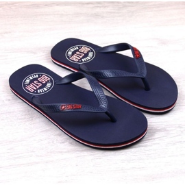 Big Star M JJ174537 navy blue flip-flops 1
