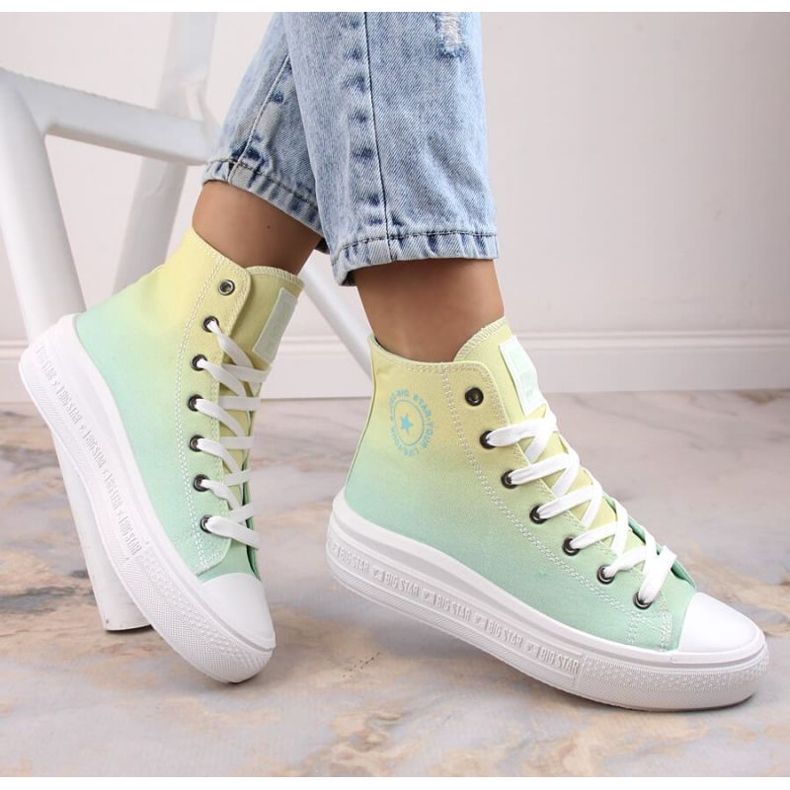 Platform ankle sneakers Big Star W INT1877A multicolor multicolored 1