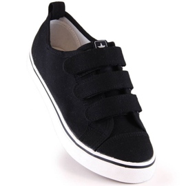 Velcro sneakers News Jr EVE408B black 1