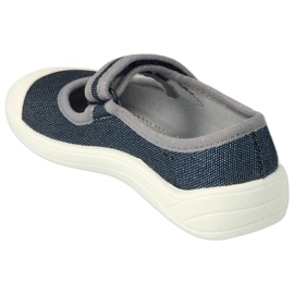 Befado children's slippers 208X048 navy blue 3