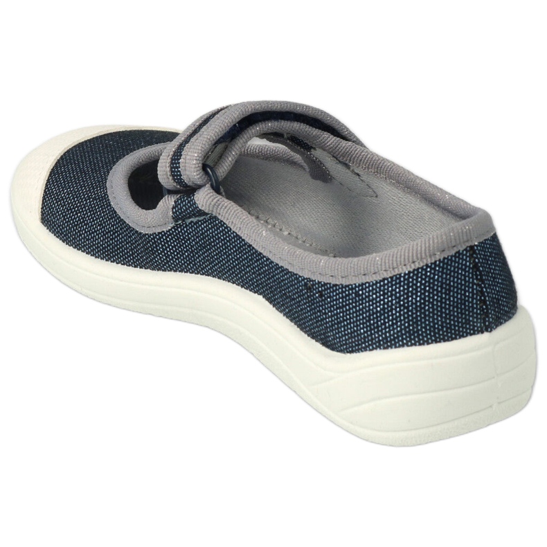 Befado children's slippers 208X048 navy blue 3