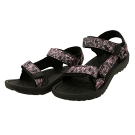 Black women's sports sandals with Velcro News 23SD11-5630 4