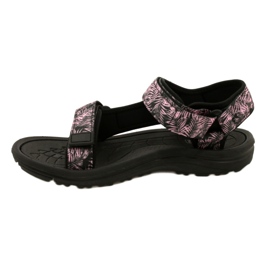 Black women's sports sandals with Velcro News 23SD11-5630 3