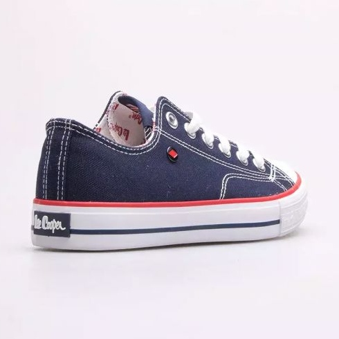 Classic Lee Cooper sneakers, navy blue LCW-22-31-0877L 3 Classic Lee Cooper sneakers, navy blue LCW-22-31-0877L 3