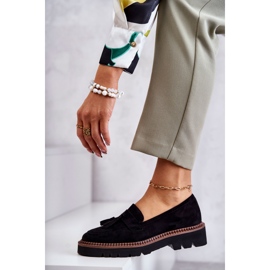 Vinceza Women's Suede Shoes On The Black Unni Platform 3 Vinceza Women's Suede Shoes On The Black Unni Platform 3