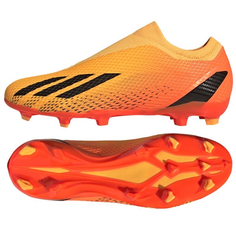 Adidas X Speedportal.3 Ll Fg M GZ5067 football shoes orange oranges and reds 1 Adidas X Speedportal.3 Ll Fg M GZ5067 football shoes orange oranges and reds 1