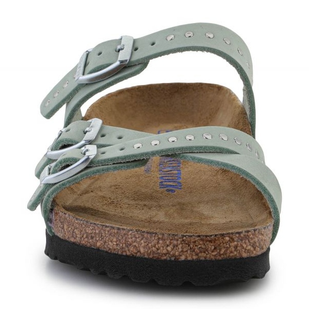 Birkenstock Franca Injected Rivets Matcha Slippers W 1024267 green 1