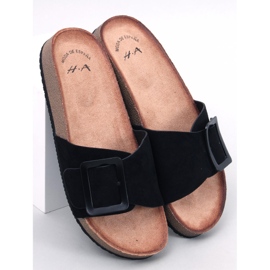 Darke Negro buckle slides black 1