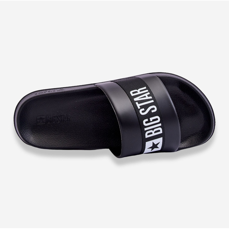 Men's Classic Big Star Slippers LL174457 Black 2