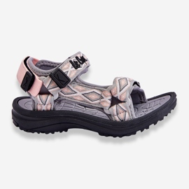 Lee Cooper Children's Sandals LCW-23-34-1681 Gray-Pink grey 1