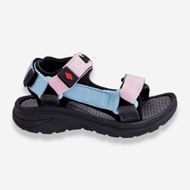Lee Cooper Children's Sandals LCW-23-34-1687 Blue-Pink 1