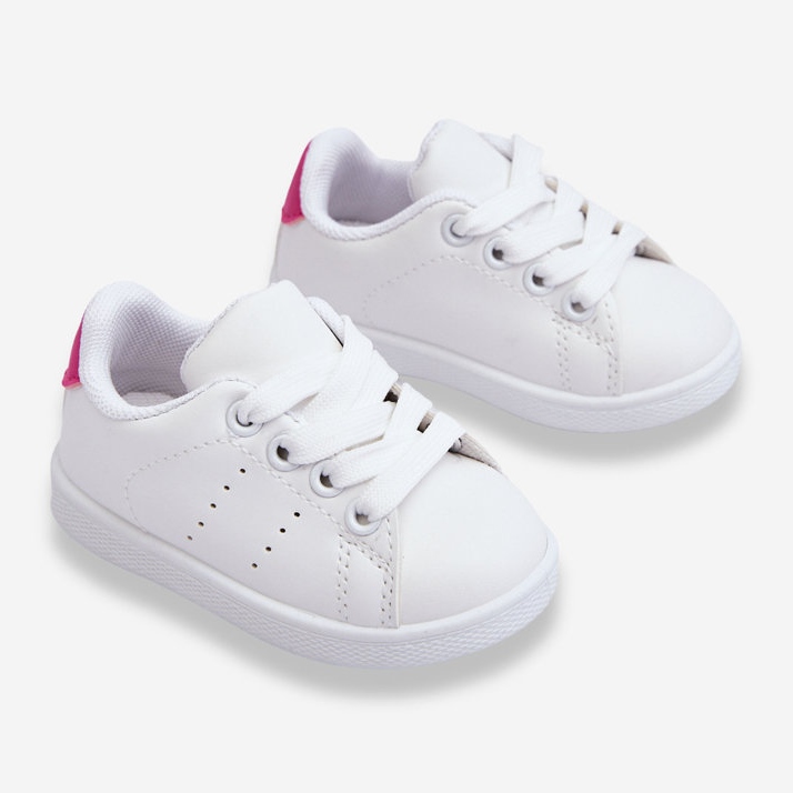FR1 Children's Sport Shoes White and Pink Miles 2