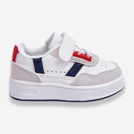 Classic Children's Sport Shoes White and Red Marlin 1