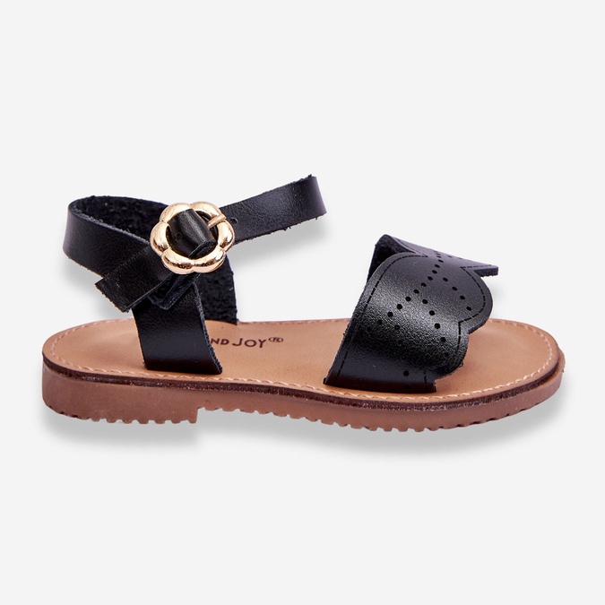 Classic Black Izzy Kids Sandals 1 Classic Black Izzy Kids Sandals 1
