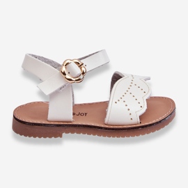 Classic Children's Sandals White Izzy 1