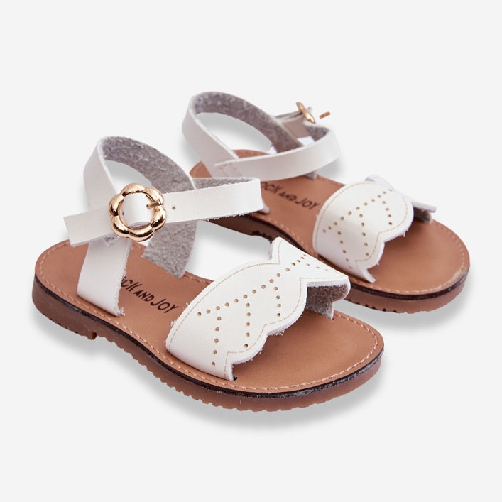 Classic Children's Sandals White Izzy 2