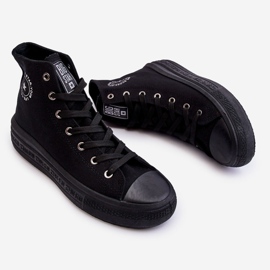 Women's High Sneakers Big Star LL274A182 Black 1
