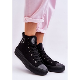 Women's High Sneakers Big Star LL274A182 Black 2