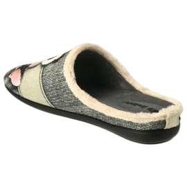 Inblu women's slippers 155d209 Misia application grey 3