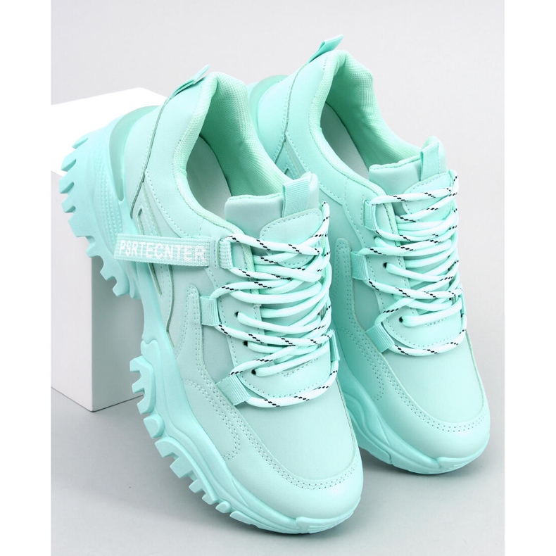 Platform sneakers Bains Green 2
