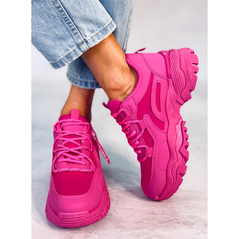 Women's Bains Fuchsia Sneakers pink 1