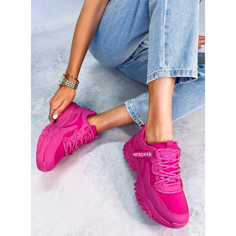 Women's Bains Fuchsia Sneakers pink 2