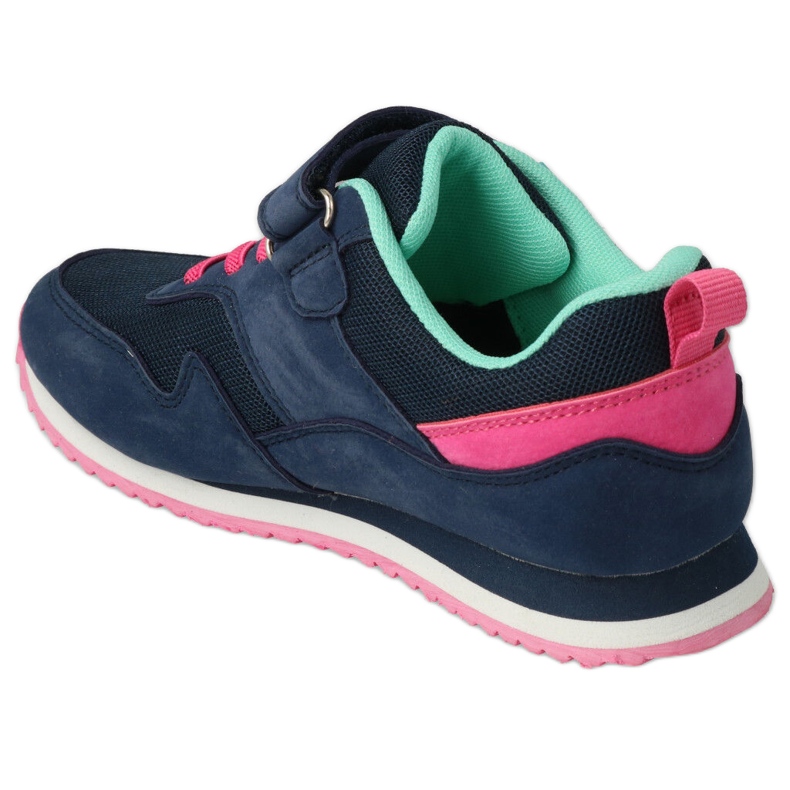 Befado children's sports Velcro 516X215 navy blue and pink 3