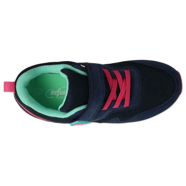 Befado children's sports Velcro 516X215 navy blue and pink 2