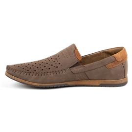 KOMODO Men's shoes moccasins 876 summer brown 1 KOMODO Men's shoes moccasins 876 summer brown 1