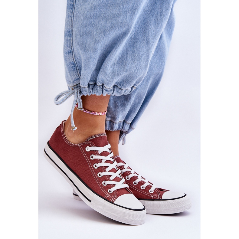 FR1 Women's Classic Low Top Sneakers Brown Vegas 1