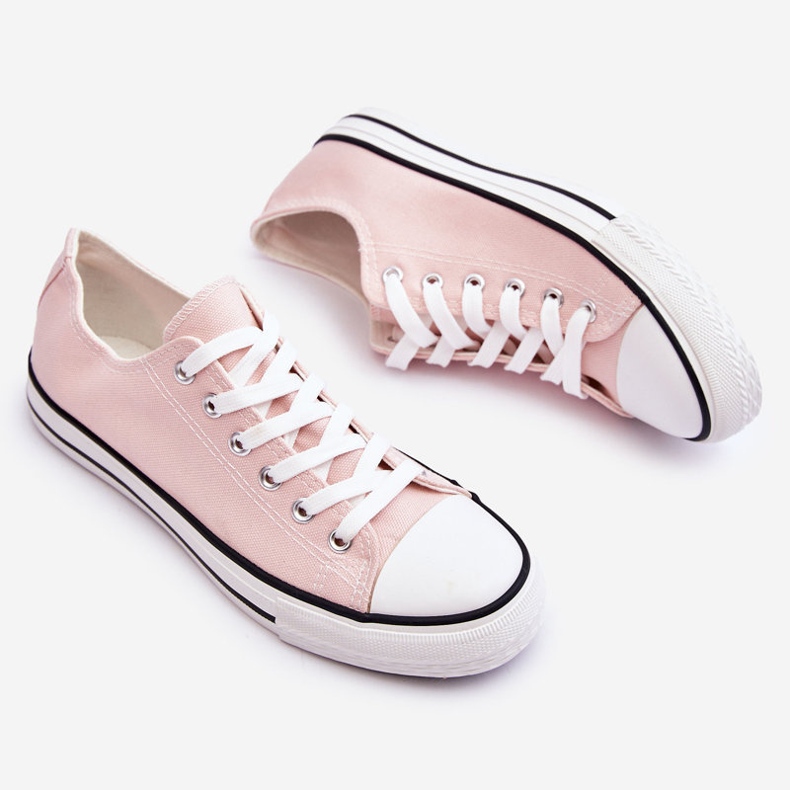 FR1 Women's Classic Low Sneakers Light Pink Vegas 1