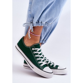 FR1 Women's Classic Low Sneakers Green Vegas 1 FR1 Women's Classic Low Sneakers Green Vegas 1