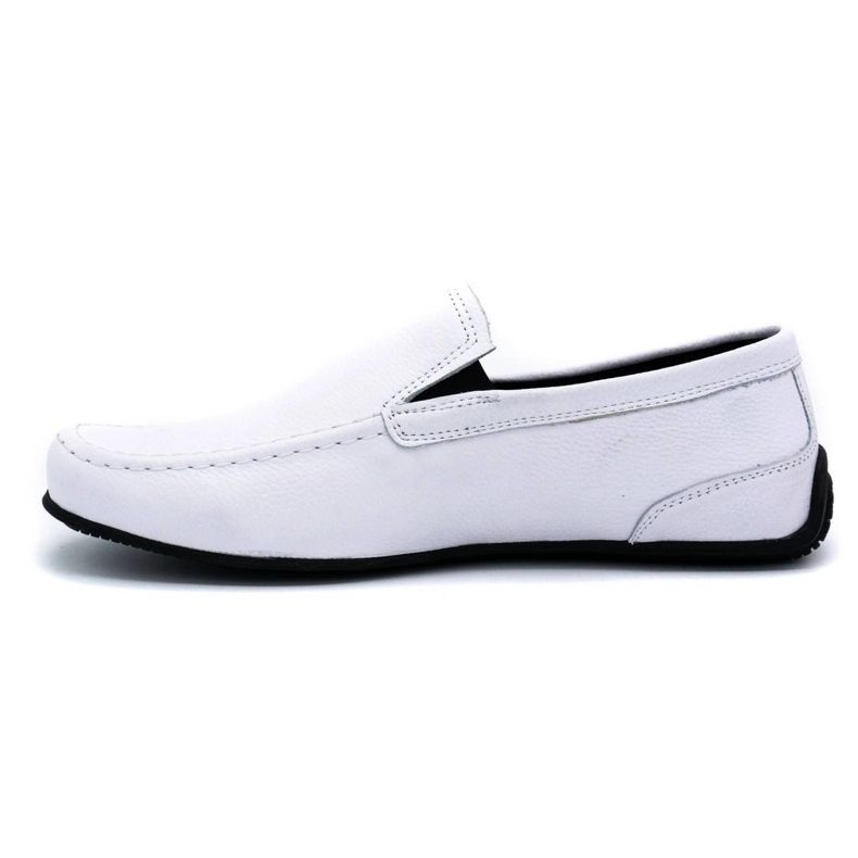 Polbut Men's leather loafers 2105 white 1 Polbut Men's leather loafers 2105 white 1