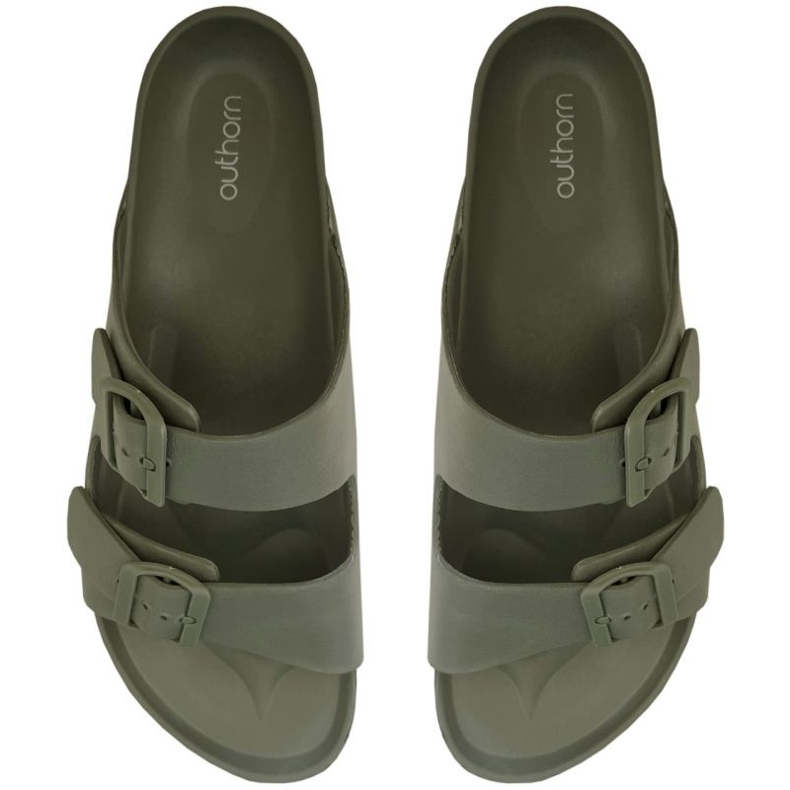 Outhorn M059 M OTHSS23FFLIM059 43S slippers green 1