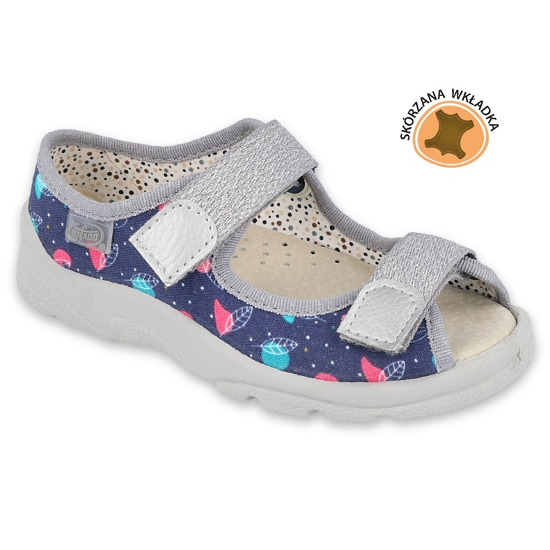 Befado children's shoes 869Y144 grey multicolored 1