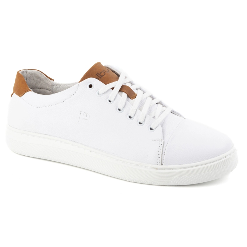 Polbut Men's leather shoes 2109 white 1 Polbut Men's leather shoes 2109 white 1