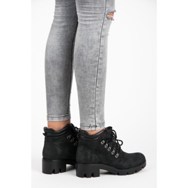 Vinceza Tied hiking boots black 1
