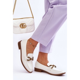 WS1 Classic Women's Loafers White Lorien 2