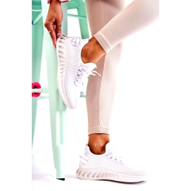 Women's Sports Shoes, Material, White 2