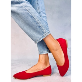 Seastar Keys Red leather insole ballerinas 1