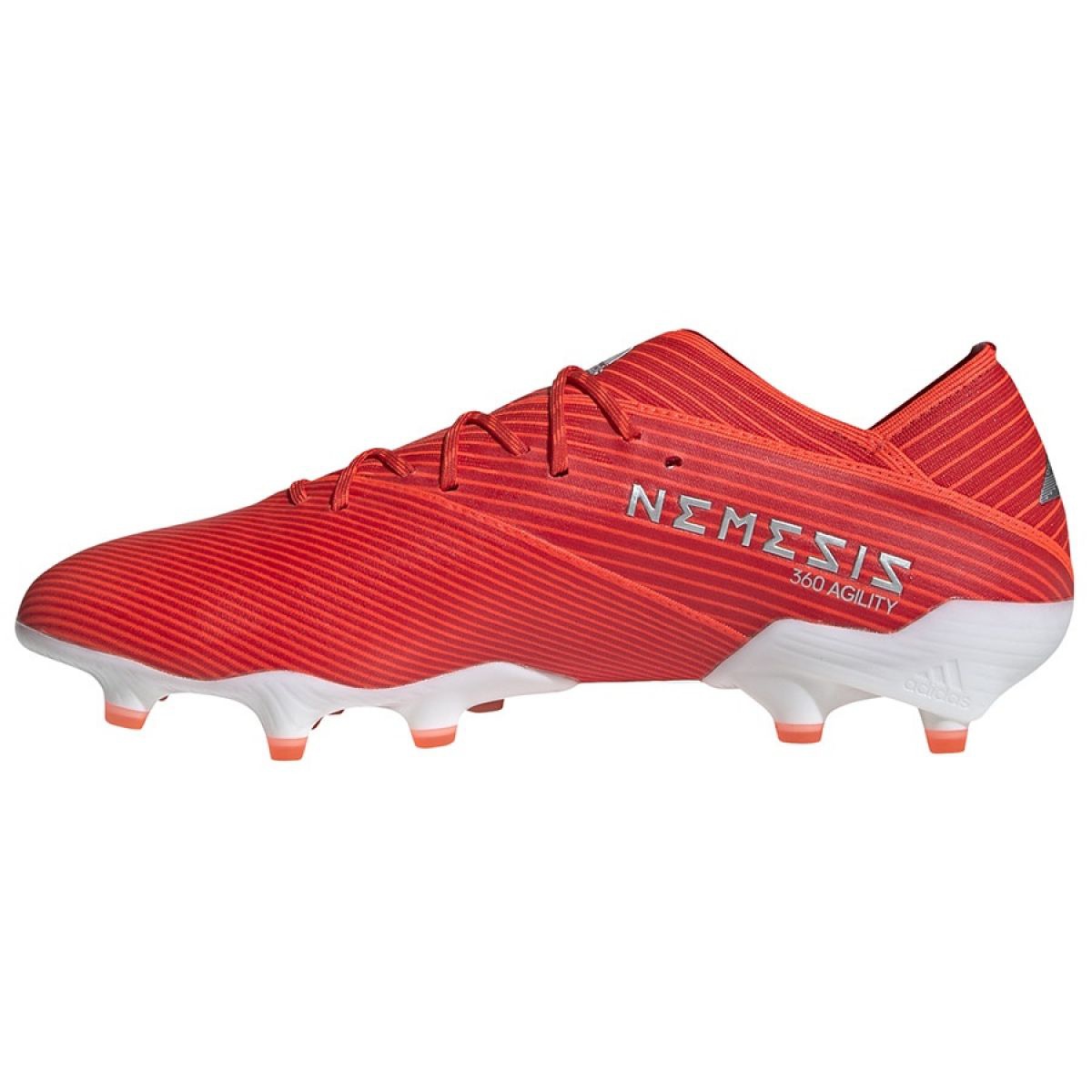 botines nemeziz rojos